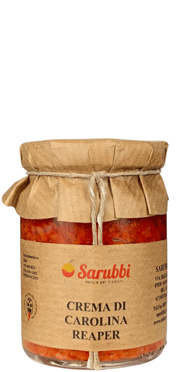 Crema di Carolina Reaper 90g - Sarubbi Delizie per il palato - 90 g / Ohne Jahrgang