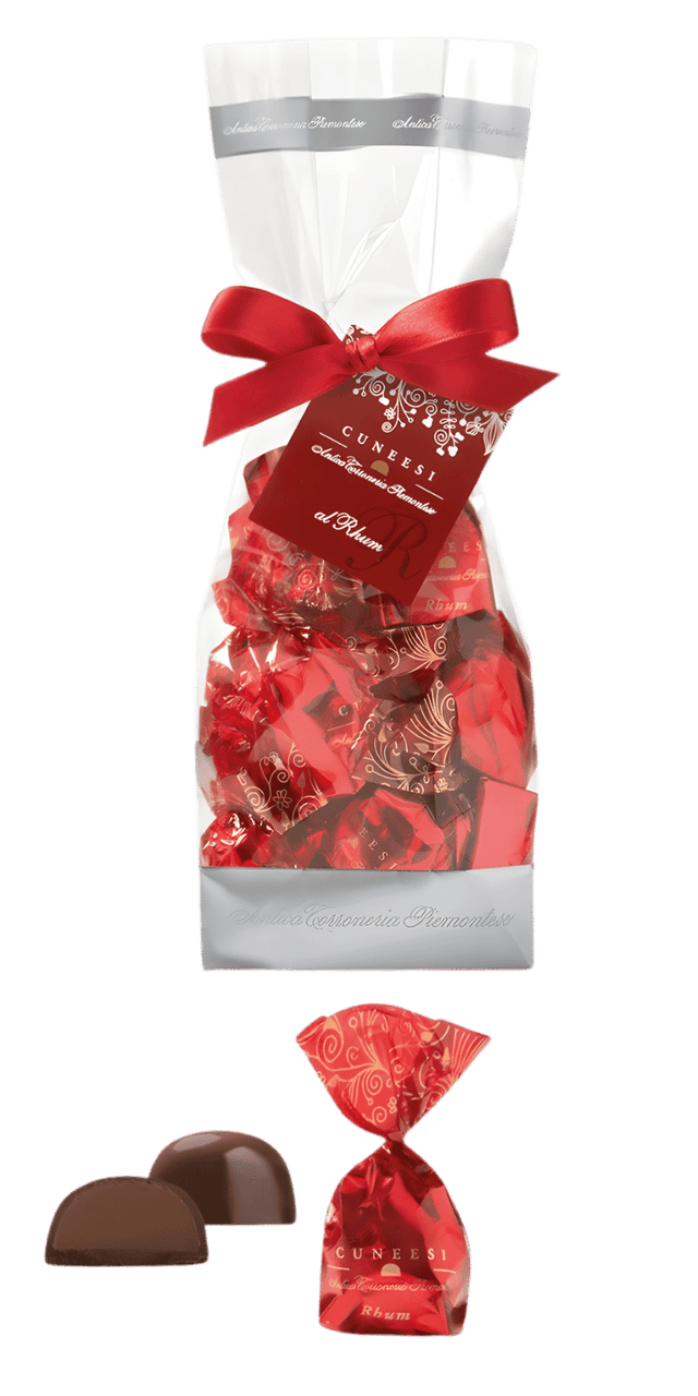 Cuneesi mit Rum - Antica Torroneria Piemontese - 200 g / Ohne Jahrgang