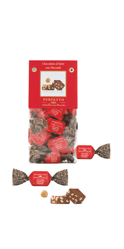 Perfetto Ciocc. al latte con Nocciole - Antica Torroneria Piemontese - 150 g / Ohne Jahrgang