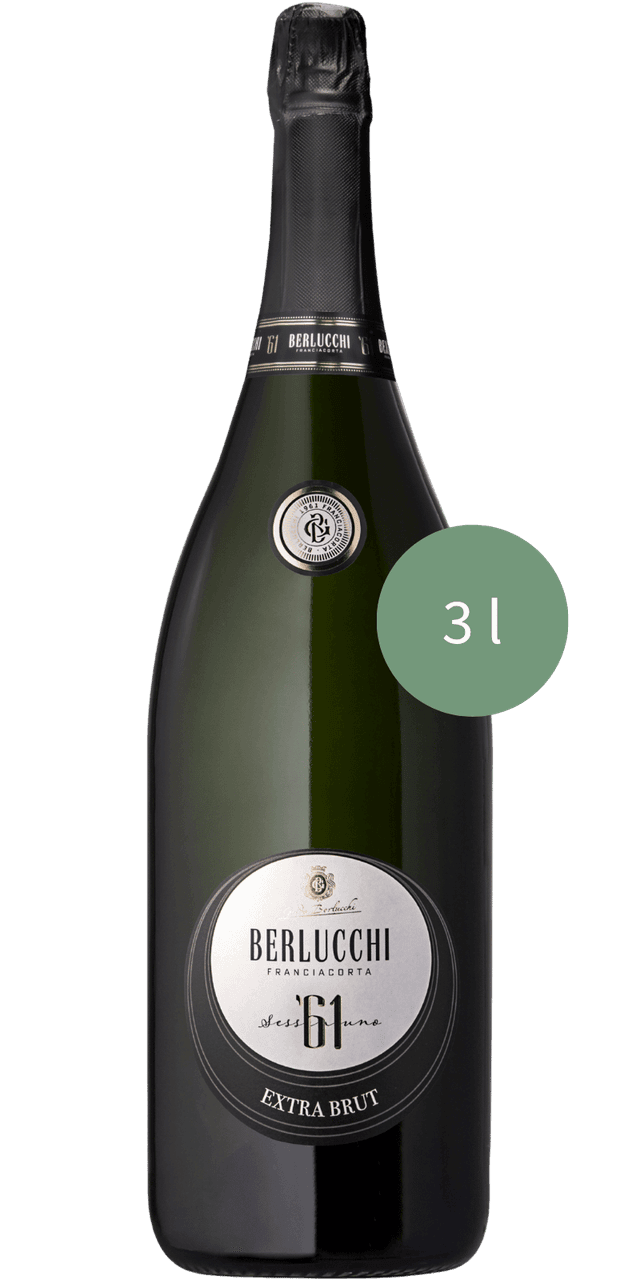 Berlucchi Franciacorta '61' Extra Brut 0,375 L - 0.75 L / Jahrgang nicht bestätigt