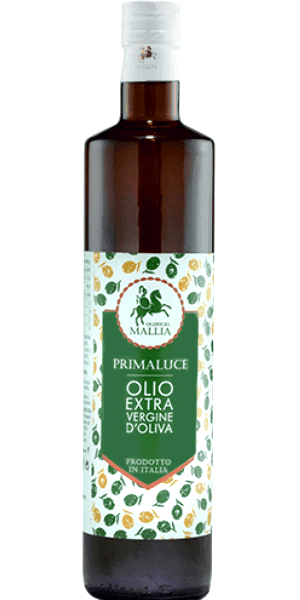 Oleificio Mallia Primaluce Olio Extra Vergine di Oliva 500ml - Flasche - 0,75 L