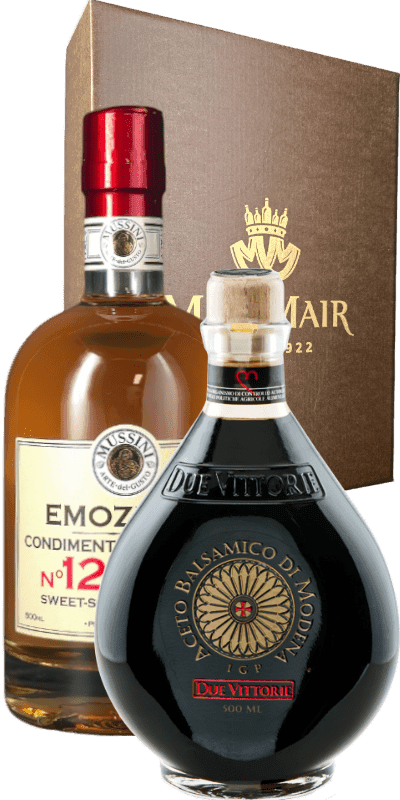 Confezione Regalo 'Vellutato Agrodolce' - Aceto Balsamico Oro + Emozione 12 - 2,5 L