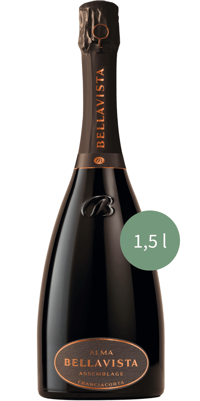 Franciacorta DOCG Assemblage 1 Extra Brut Alma Bellavista Magnum - 1,5 L