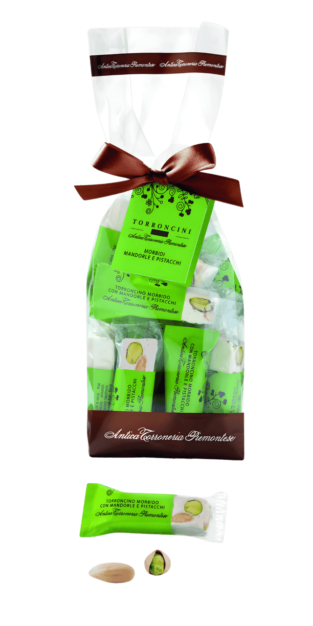 Weiche Torroncini mit Mandeln und Pistazien - Antica Torroneria Piemontese