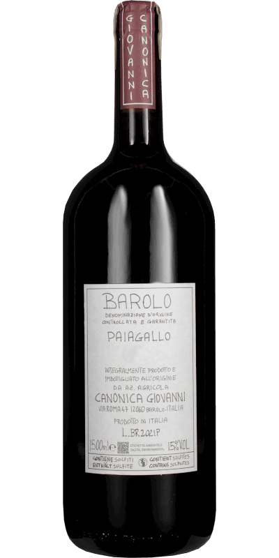 Paiagallo Barolo Magnum 1,5L Magnum - Canonica Giovanni