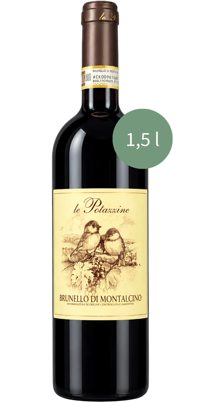 Brunello di Montalcino DOCG 1,5L Magnum - Le Potazzine
