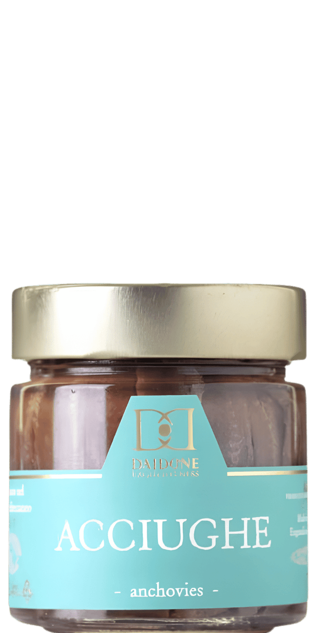 Filetti di acciughe Sicilian Esquisiteness Daidone 200g