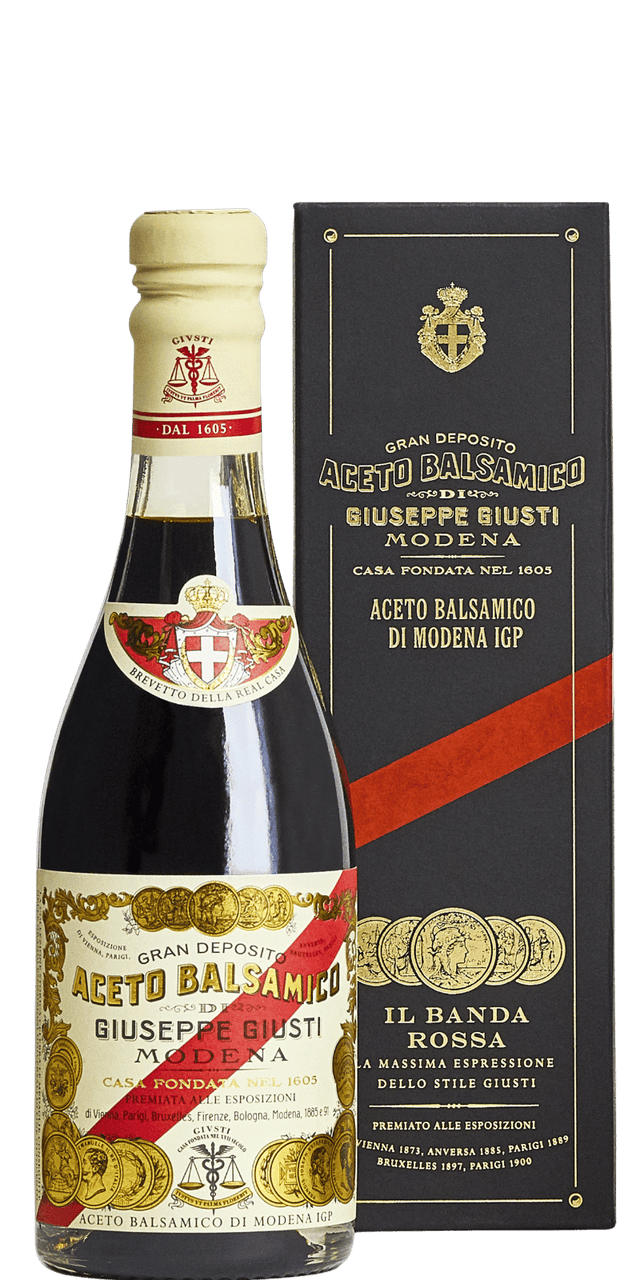 Aceto Balsamico di Modena 5 Medaglie d'Oro Banda Rossa IGP 250 ml - Giuseppe Giusti