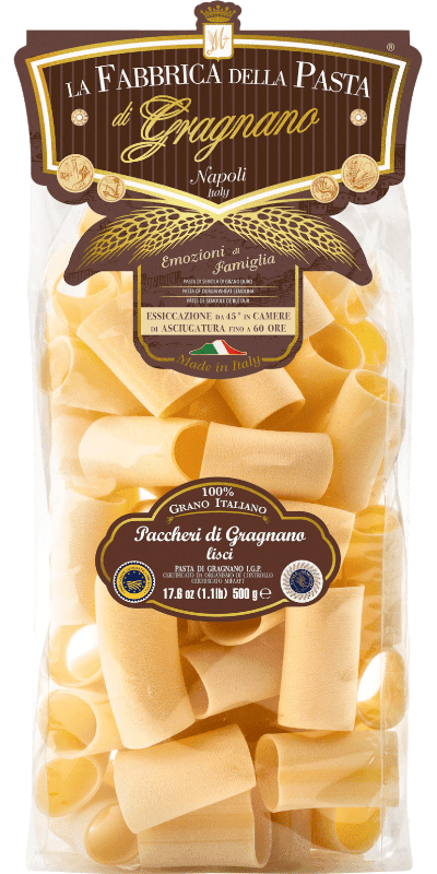 La Fabbrica della Pasta Pasta di Gragnano IGP Paccheri di Gragnano 500g