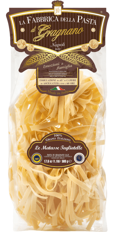 La Fabbrica della Pasta Pasta di Gragnano IGP Tagliatelle è Matasse 500g