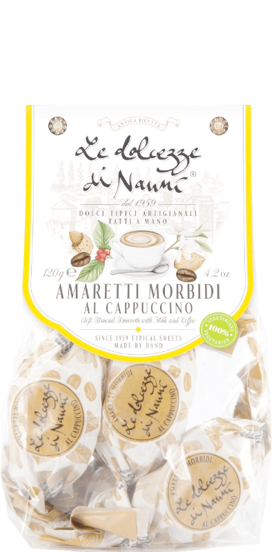 Amaretti Morbidi al Cappuccino 120g - Le Dolcezze di Nanni - 120 g