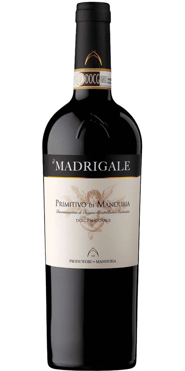 "Madrigale" Primitivo di Manduria Dolce Naturale DOCG - Produttori di Manduria