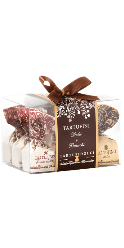 Tartufini Dolci e Bianchi 9stk - Antica Torroneria Piemontese
