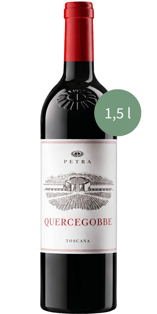 'Quercegobbe' Toscana Rosso IGT 1,5L Magnum - Petra