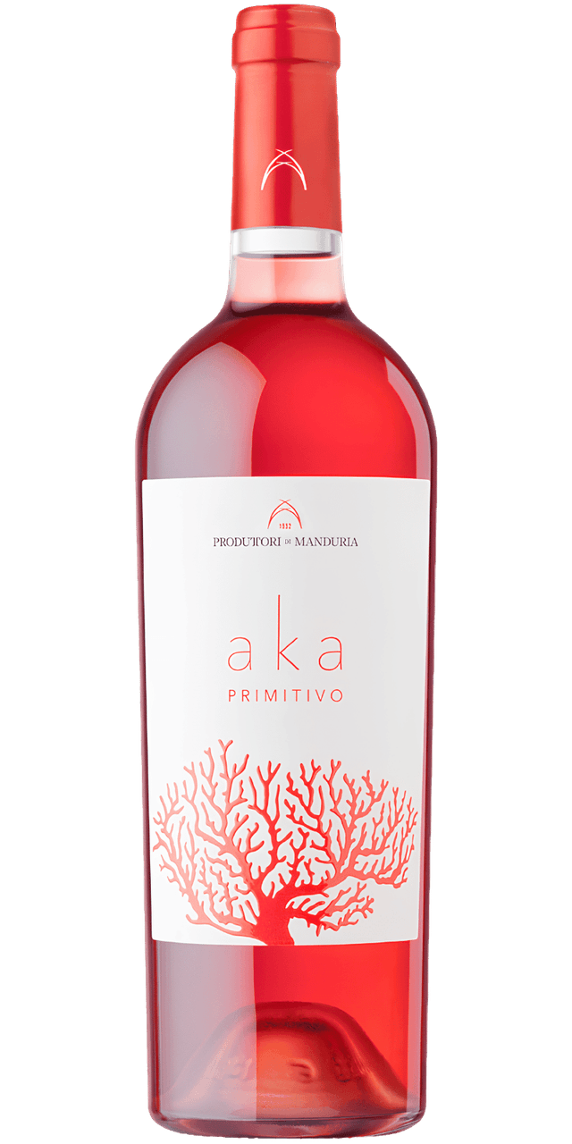 'AKA' Primitivo Rosato Salento IGT - Produttori di Manduria