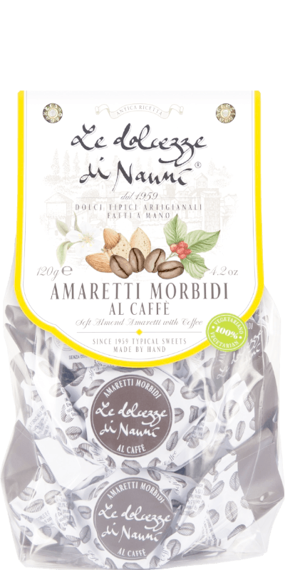Amaretti Morbidi al Caffè 120g - Le Dolcezze di Nanni