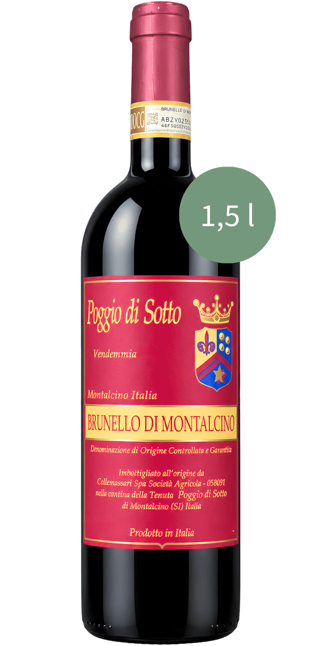 Brunello di Montalcino DOCG 1,5L Magnum - Poggio di Sotto