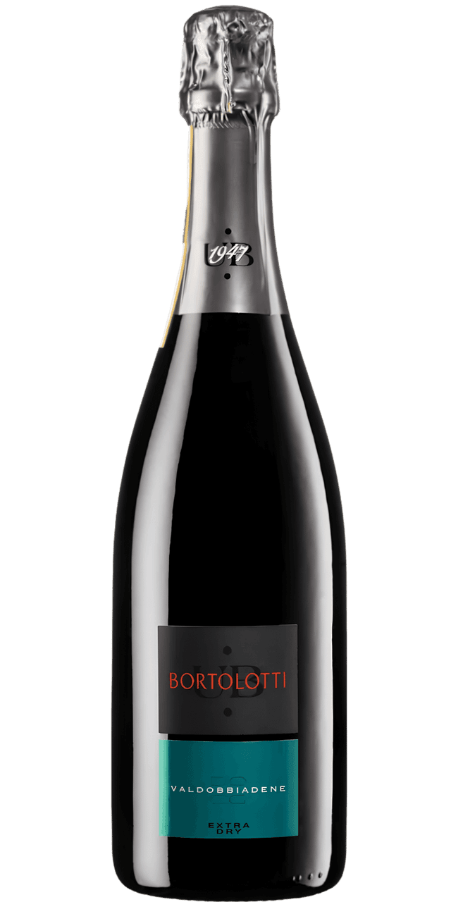 Prosecco Valdobbiadene Extra Dry - Bortolotti - 0,75 L / Jahrgang nicht bestätigt
