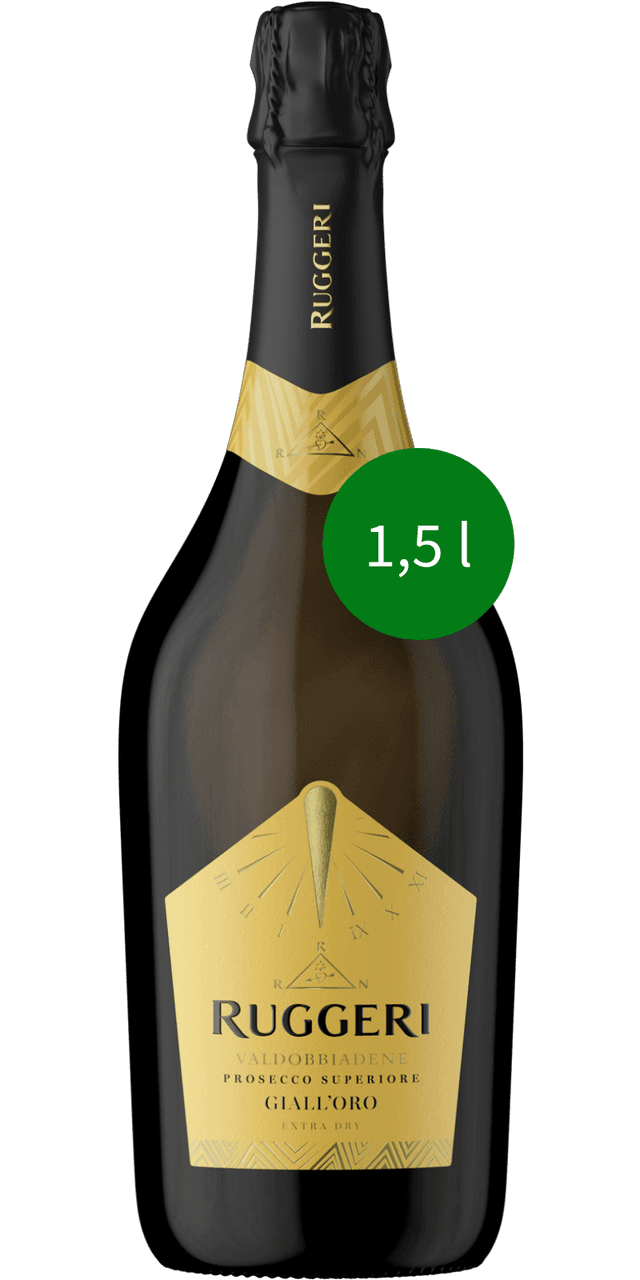 Giall' Oro Valdobbiadene Prosecco Superiore DOCG Extra Dry 1,5 L Magnum - Ruggeri