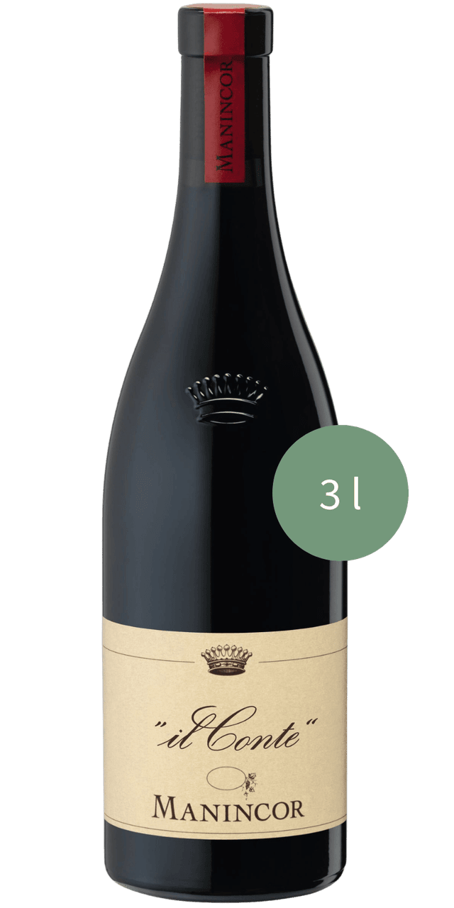 'Il Conte' Rosso Vigneti delle Dolomiti IGT BIO 3L Doppelamgnum - Manincor