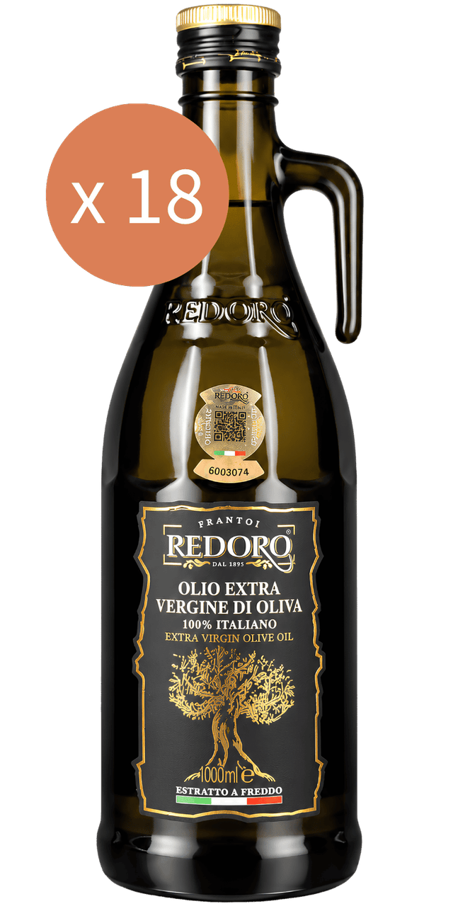 Sparpaket 18 x 1L 'Linea Oro' Olio Extra Vergine di Oliva - Frantoi Redoro - 18 L