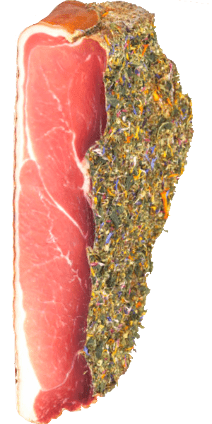 Rinner Kräuterspeck halbe Hamme ca. 1950g