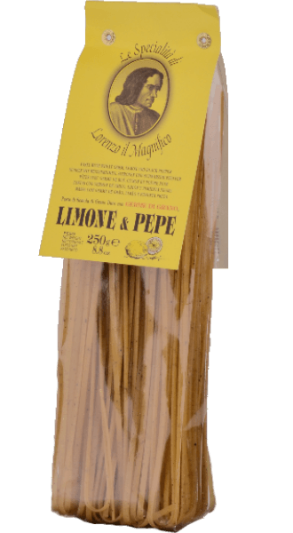 Lorenzo il Magnifico Linguine mit Zitrone und schwarzem Pfeffer