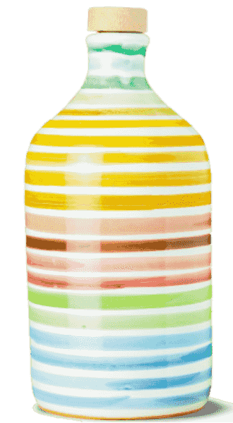 Frantoio Muraglia Fruttato Medio Olio Extra Vergine di Oliva - Tonkrug Regenbogen