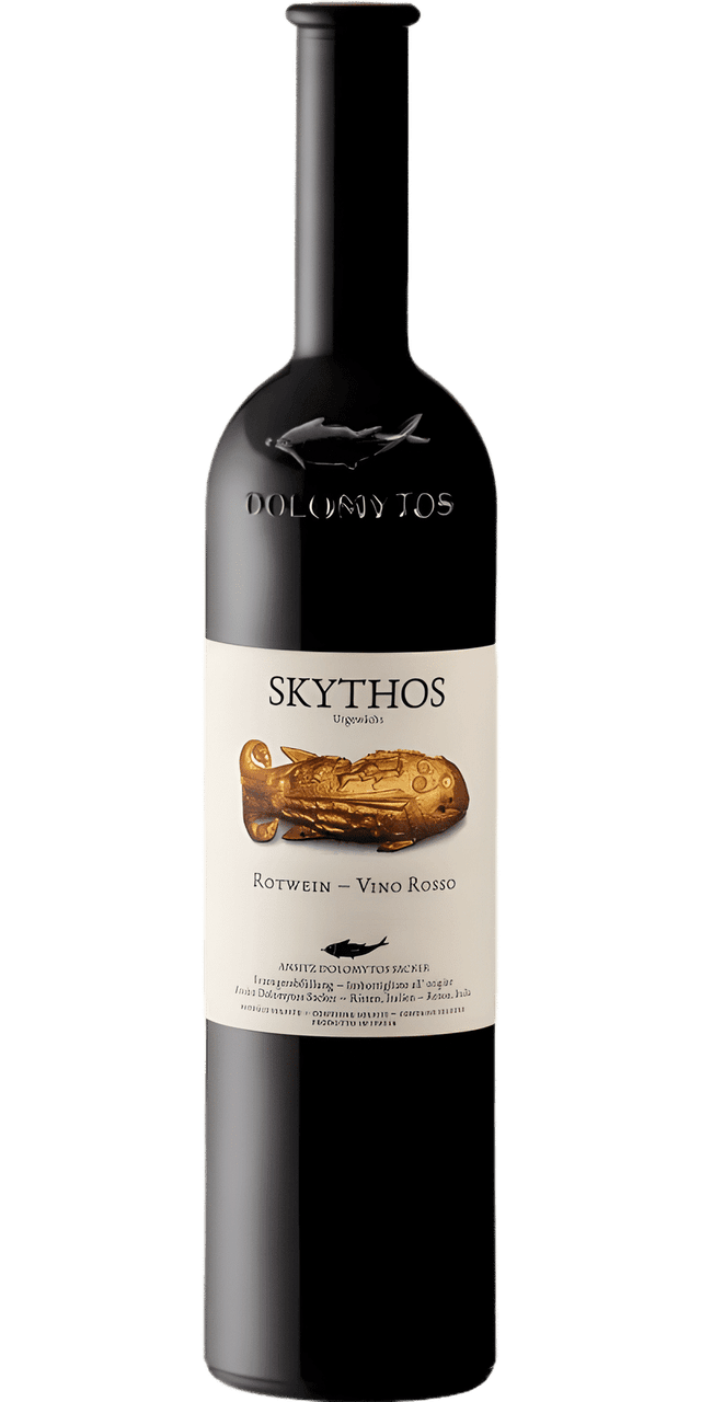 Skythos Rot Vino Rosso Ansitz Dolomytos Sacker