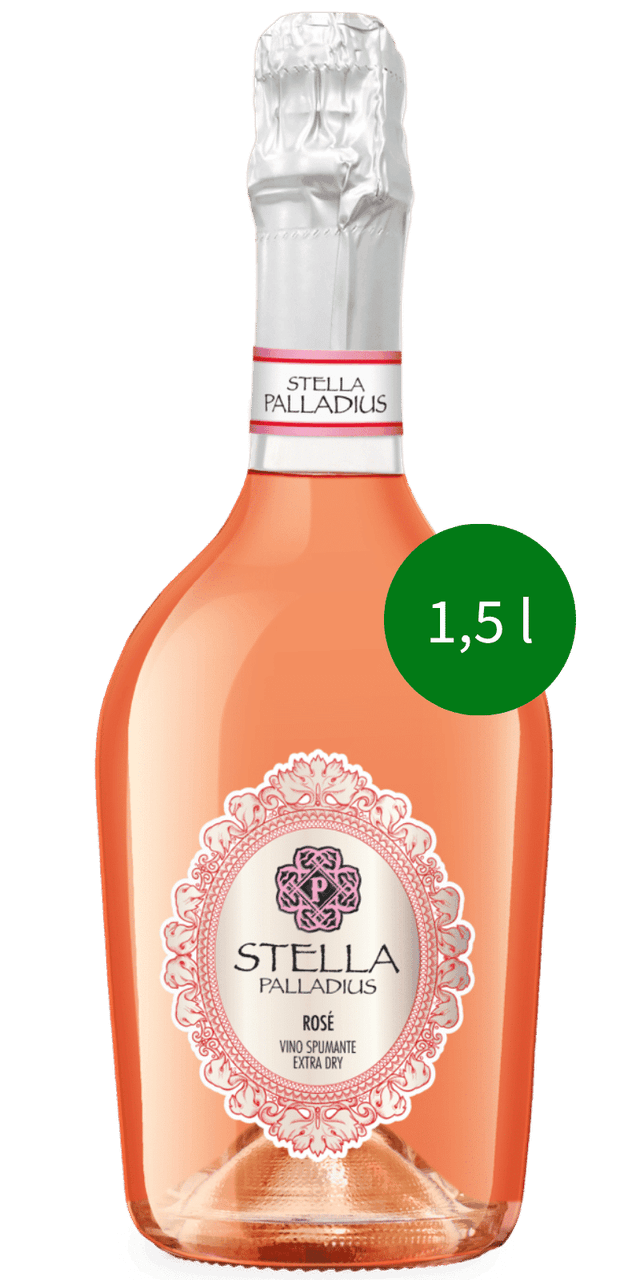 Spumante Rose Extra Dry - Stella Palladius - 1,5 L Spumante Rose Extra Dry - Stella Palladius - 1,5 L