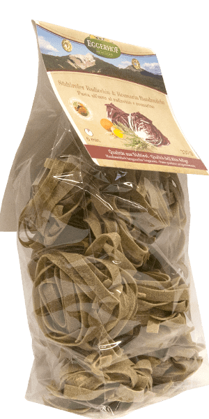 Eggerhof Radicchio & Rosmarin-Bandnudeln