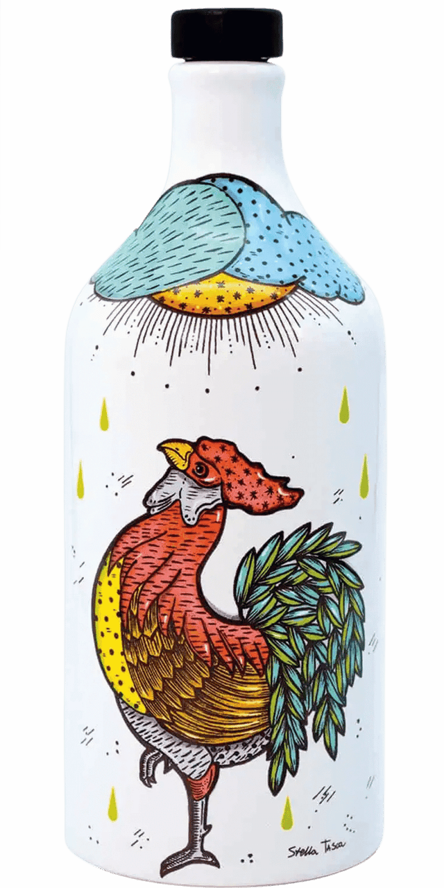 Frantoio Muraglia Fruttato Intenso Olio Extra Vergine di Oliva - Tonkrug Gallo - 0.5 L Frantoio Muraglia Fruttato Intenso Olio Extra Vergine di Oliva - Tonkrug Gallo - 0.5 L