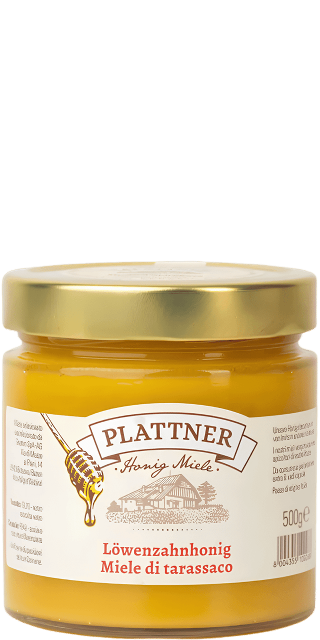 Löwenzahnhoniug/Miiele di tarassaco Plattner - 500 g / Ohne Jahrgang Löwenzahnhoniug/Miiele di tarassaco Plattner - 500 g / Ohne Jahrgang