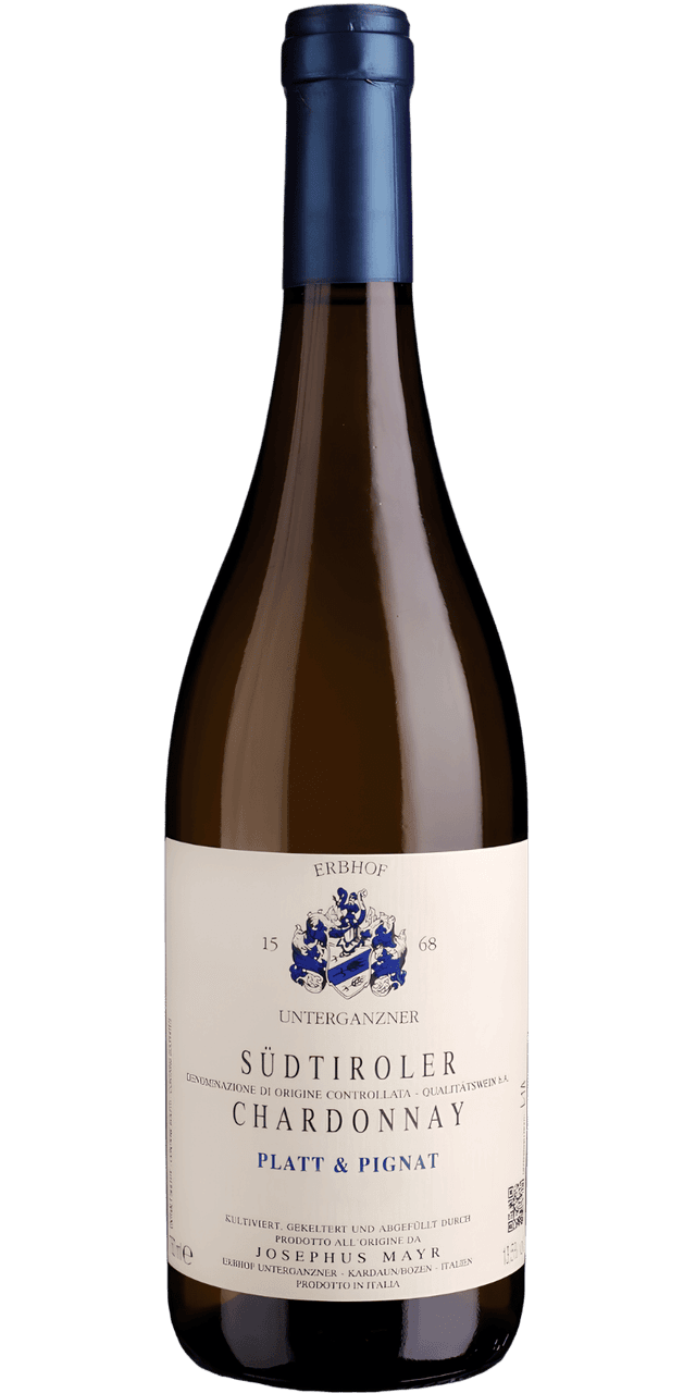 'Platt &Pignat' Alto Adige Chardonnay DOC - Josephus Mayr Erbhof Unterganzner - 0,75 L / 2025 'Platt &Pignat' Alto Adige Chardonnay DOC - Josephus Mayr Erbhof Unterganzner - 0,75 L / 2025