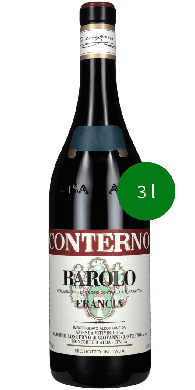Barolo DOCG Francia Giacomo Conterno Doppio Magnum - 0,75 L / 2017 Barolo DOCG Francia Giacomo Conterno Doppio Magnum - 0,75 L / 2017