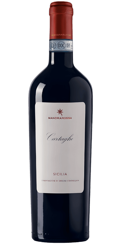 Cartagho Sicilia Rosso DOC Mandrarossa - 0,75 L / 2021 Cartagho Sicilia Rosso DOC Mandrarossa - 0,75 L / 2021