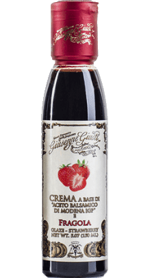 Giuseppe Giusti Crema a base di Aceto Balsamico IGT alla Fragola - mit Erdbeere - 0,15 L Giuseppe Giusti Crema a base di Aceto Balsamico IGT alla Fragola - mit Erdbeere - 0,15 L