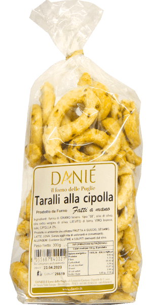 Taralli alla Cipolla Danieli - 240 g Taralli alla Cipolla Danieli - 240 g