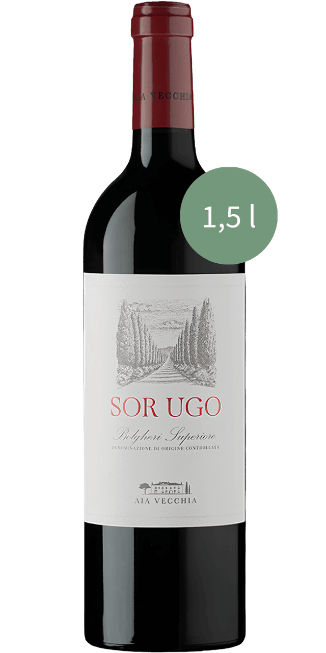Aia Vecchia Sor Ugo Bolgheri Rosso Superiore - 1,5 L / 2022 Aia Vecchia Sor Ugo Bolgheri Rosso Superiore - 1,5 L / 2022