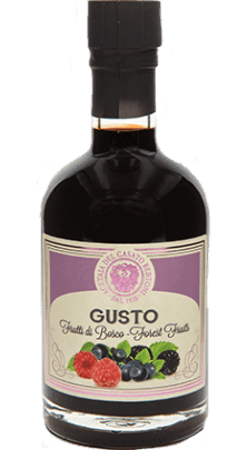 Condimento ai Frutti di Bosco Linea Gusto Acetaia del Casato Bertoni - 0,25 L Condimento ai Frutti di Bosco Linea Gusto Acetaia del Casato Bertoni - 0,25 L