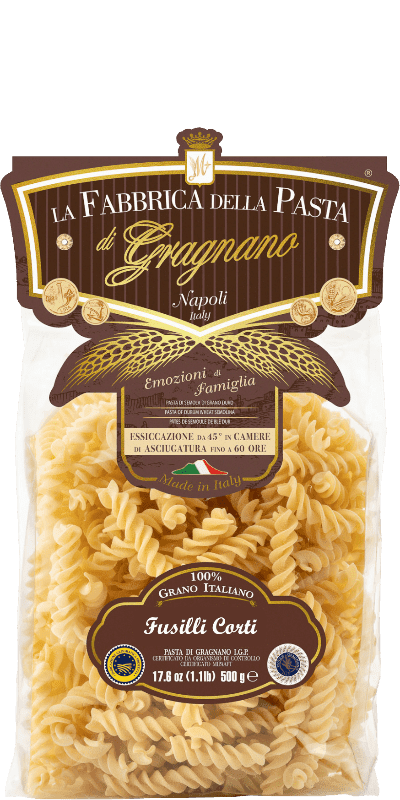 La Fabbrica della Pasta Pasta di Gragnano IGP Fusilli Corti 500g - 500 g La Fabbrica della Pasta Pasta di Gragnano IGP Fusilli Corti 500g - 500 g