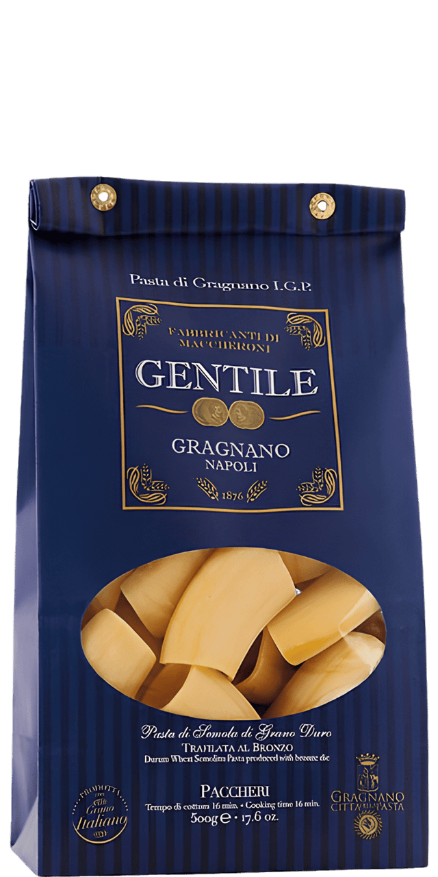 Pastificio Gentile Pasta di Gragnano IGP Paccheri 500g - 500 g Pastificio Gentile Pasta di Gragnano IGP Paccheri 500g - 500 g