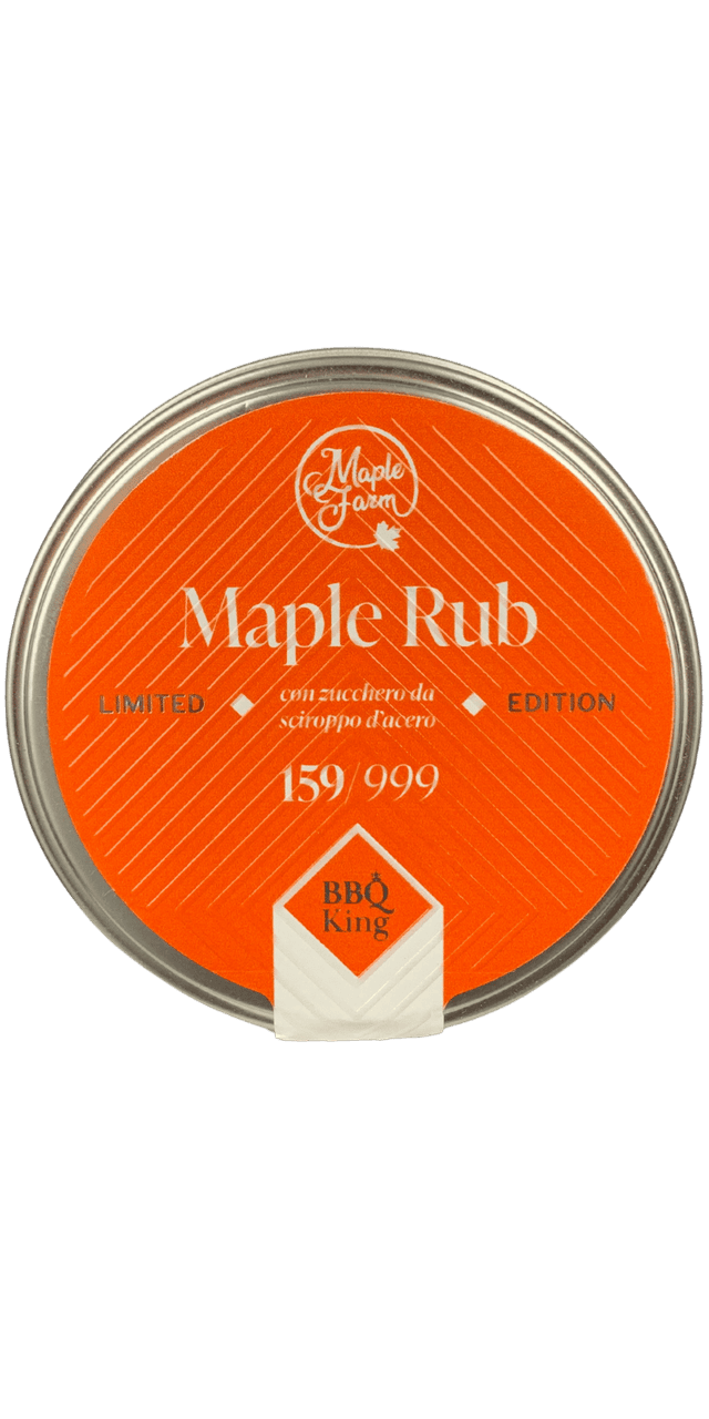 Maple Premium Rub (Limited Edition) 70g - BBQ King - 70 g / Ohne Jahrgang Maple Premium Rub (Limited Edition) 70g - BBQ King - 70 g / Ohne Jahrgang