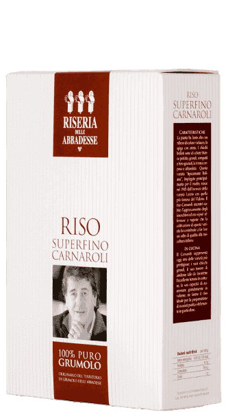 Riso Superfino Carnaroli Riseria delle Abbadesse - 1 kg Riso Superfino Carnaroli Riseria delle Abbadesse - 1 kg