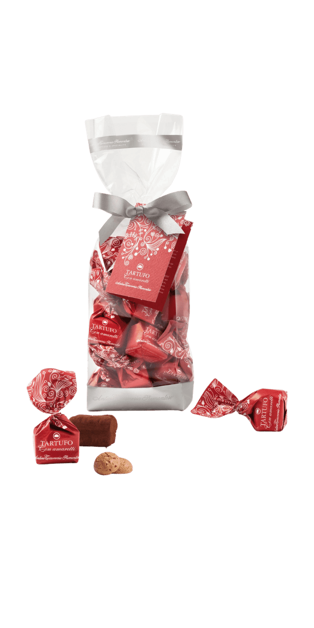 Tartufo con Amaretti 200g - Antica Torroneria Piemontese - 200 g Tartufo con Amaretti 200g - Antica Torroneria Piemontese - 200 g