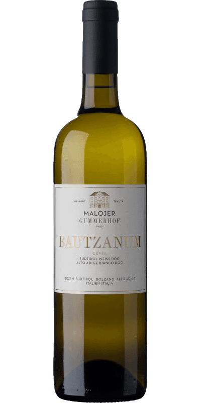 Bautzanum Cuvee Bianco Alto Adige DOC - Malojer Gummerhof - 0,75 L / 2022 Bautzanum Cuvee Bianco Alto Adige DOC - Malojer Gummerhof - 0,75 L / 2022