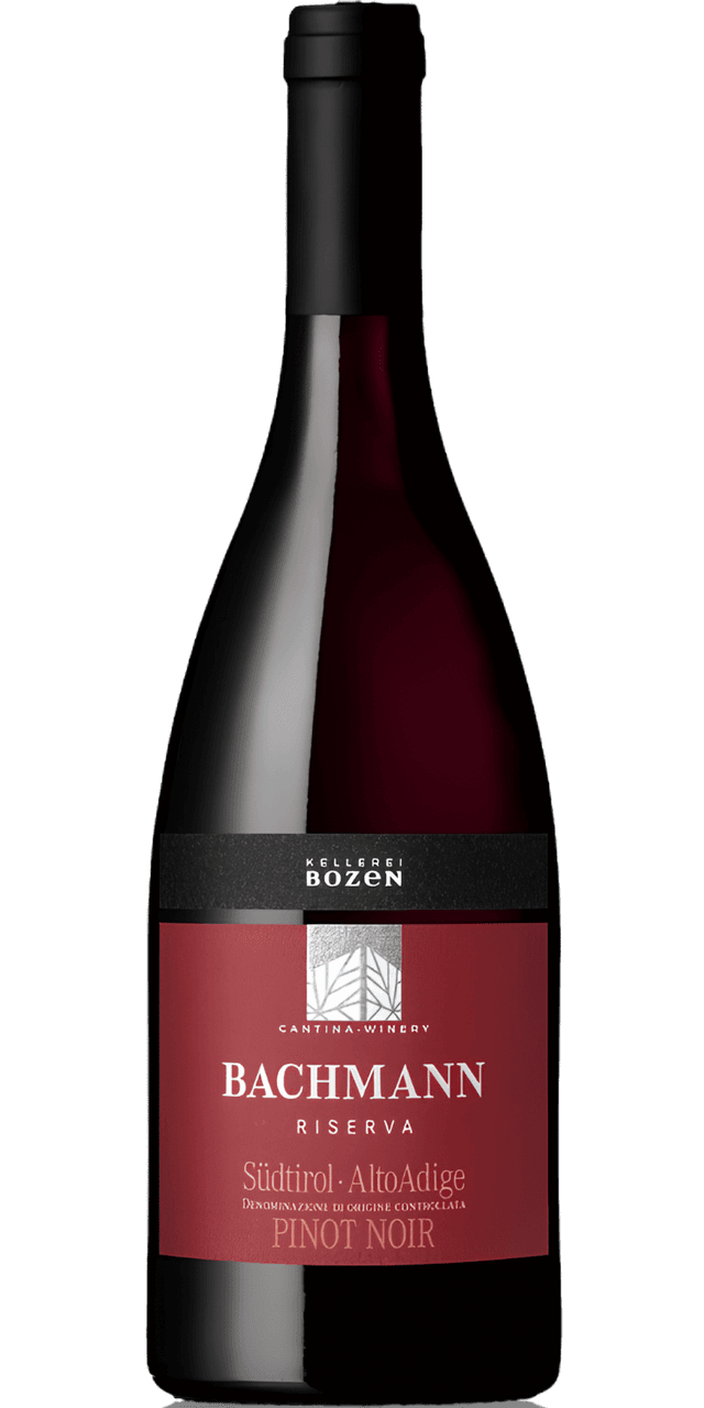 Bachmann Blauburgunder Riserva Südtirol DOC - Kellerei Bozen - 0,75 L / 2022 Bachmann Blauburgunder Riserva Südtirol DOC - Kellerei Bozen - 0,75 L / 2022