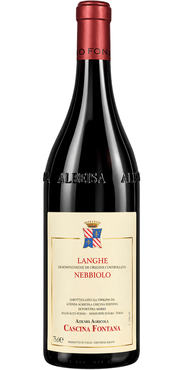 Nebbiolo Langhe DOC - Cascina Fontana - 0,75 L / 2024 Nebbiolo Langhe DOC - Cascina Fontana - 0,75 L / 2024