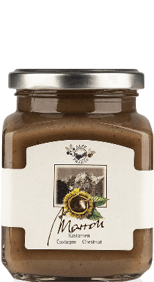 Marron Kastanien Fruchtaufstrich Alpe Pragas 335g - 335 g Marron Kastanien Fruchtaufstrich Alpe Pragas 335g - 335 g