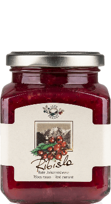 Ribisla Rote Johannisbeere Fruchtaufstrich Alpe Pragas 335g - 335 g Ribisla Rote Johannisbeere Fruchtaufstrich Alpe Pragas 335g - 335 g